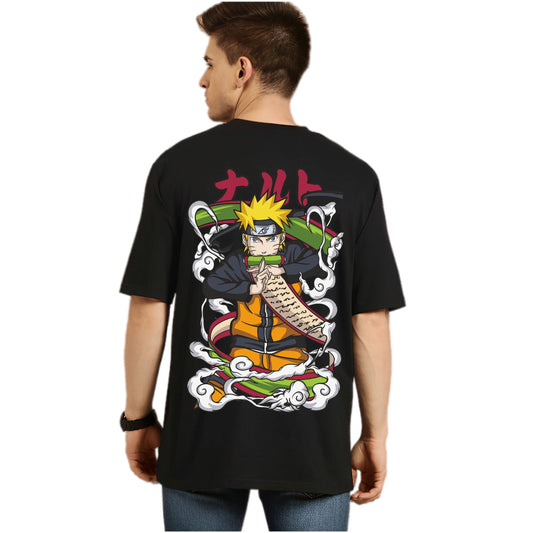 Naruto: Sasuke Oversized T-Shirt By Naruto - Cloroot